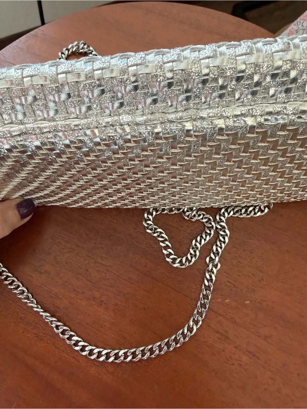 Sondra Roberts shimmering woven
